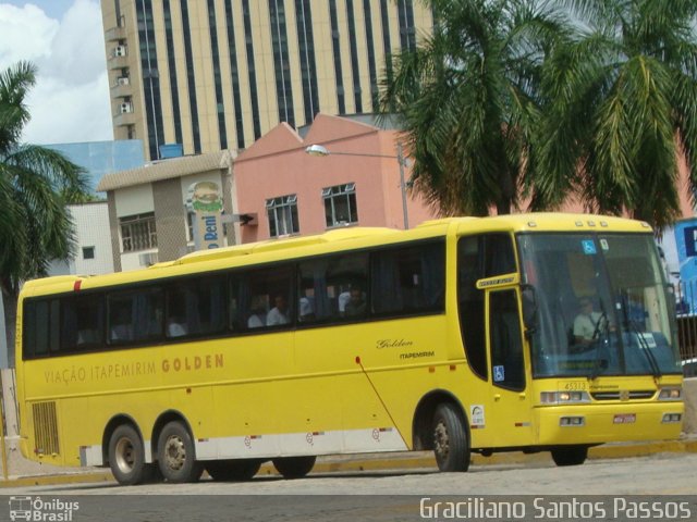 Viação Itapemirim 45313 na cidade de Governador Valadares, Minas Gerais, Brasil, por Graciliano Santos Passos. Número da foto: #4500676.