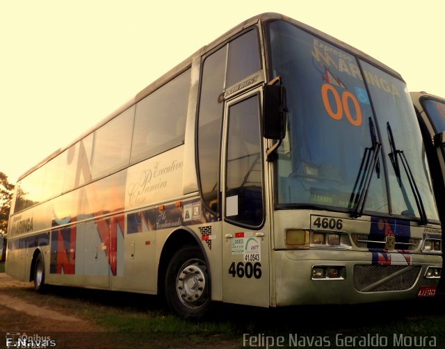 Expresso Maringá 4606 na cidade de Londrina, Paraná, Brasil, por Felipe Navas Geraldo Moura . Número da foto: #4501773.