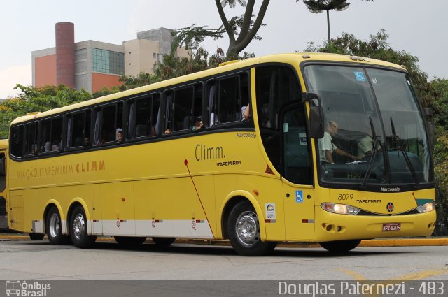 Viação Itapemirim 8079 na cidade de São Paulo, São Paulo, Brasil, por Douglas Paternezi. Número da foto: #4500900.