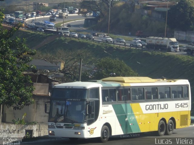 Empresa Gontijo de Transportes 15425 na cidade de Belo Horizonte, Minas Gerais, Brasil, por Lucas Vieira. ID da foto: 4501267.