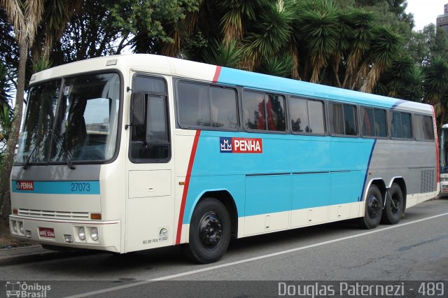 Empresa de Ônibus Nossa Senhora da Penha 27073 na cidade de Curitiba, Paraná, Brasil, por Douglas Paternezi. ID da foto: 4501711.