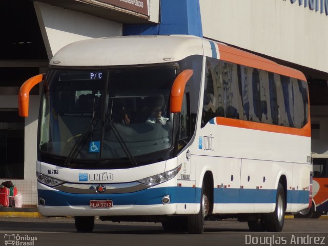 Expresso União 10203 na cidade de Goiânia, Goiás, Brasil, por Douglas Andrez. Número da foto: #4544927.