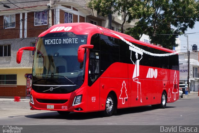 ADO - Autobuses de Oriente 0733 na cidade de , por David Gasca. Número da foto: #4544272.