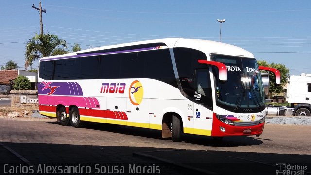 Expresso Maia 1610 na cidade de Piranhas, Goiás, Brasil, por Carlos Alexsandro Sousa Morais. Número da foto: #4544206.