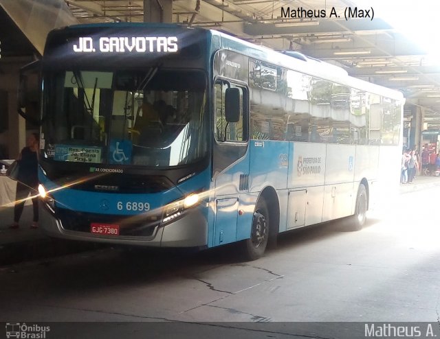 Transwolff Transportes e Turismo 6 6899 na cidade de São Paulo, São Paulo, Brasil, por Matheus Ariel. Número da foto: #4545367.