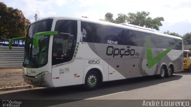 Nova Opção Turismo 1850 na cidade de Ipatinga, Minas Gerais, Brasil, por André Lourenço de Freitas. Número da foto: #4543974.