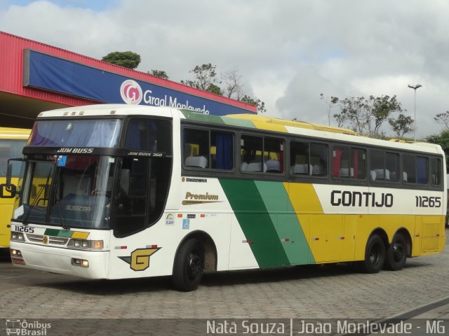 Empresa Gontijo de Transportes 11265 na cidade de João Monlevade, Minas Gerais, Brasil, por Natã  Souza. Número da foto: #4547045.