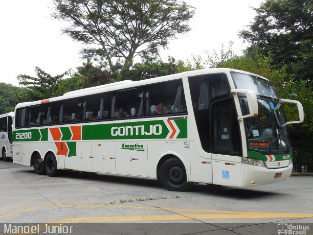 Empresa Gontijo de Transportes 21200 na cidade de São Paulo, São Paulo, Brasil, por Manoel Junior. ID da foto: 4546687.