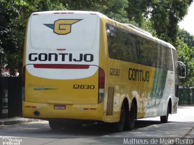 Empresa Gontijo de Transportes 12830 na cidade de São Paulo, São Paulo, Brasil, por Matheus de Melo Bento. Número da foto: #4550013.