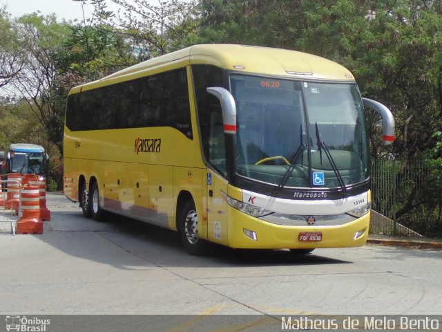 Kaissara - Viação Caiçara 15144 na cidade de São Paulo, São Paulo, Brasil, por Matheus de Melo Bento. ID da foto: 4550125.