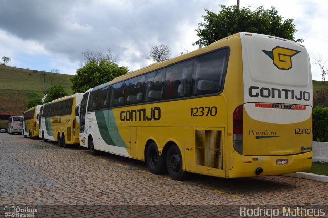 Empresa Gontijo de Transportes 12370 na cidade de João Monlevade, Minas Gerais, Brasil, por Rodrigo Matheus. ID da foto: 4548870.