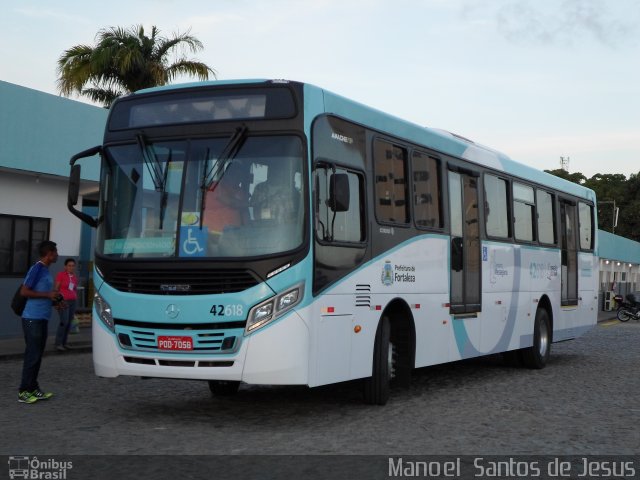 Auto Viação Dragão do Mar 42618 na cidade de Fortaleza, Ceará, Brasil, por Manoel  Santos de Jesus. Número da foto: #4552571.