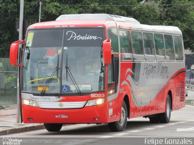 Empresa de Ônibus Pássaro Marron 5023 na cidade de São Paulo, São Paulo, Brasil, por Felipe Gonzales. Número da foto: #4552082.