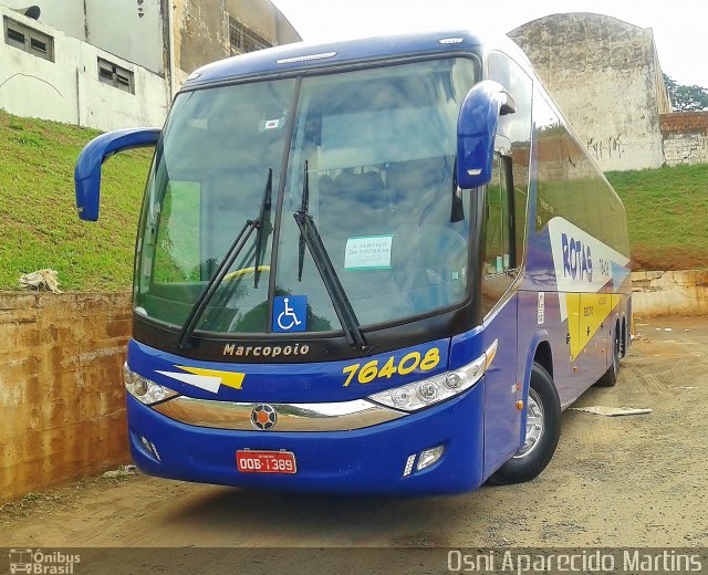 RodeRotas - Rotas de Viação do Triângulo 76408 na cidade de Bauru, São Paulo, Brasil, por Osni Aparecido Martins. Número da foto: #4551385.