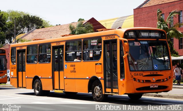 Viação Cidade Sorriso GA128 na cidade de Curitiba, Paraná, Brasil, por Cristiano Soares da Silva. ID da foto: 4550808.