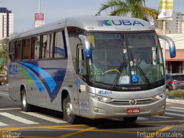 Kuba Turismo 1143 na cidade de São Caetano do Sul, São Paulo, Brasil, por Felipe Gonzales. ID da foto: 4552035.