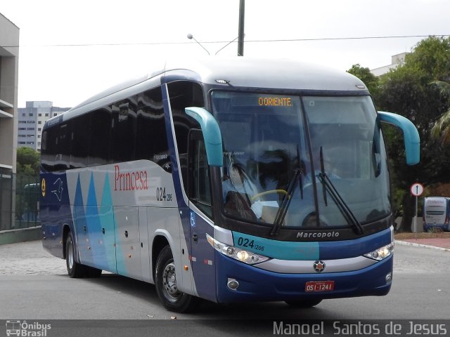 Viação Princesa dos Inhamuns 206 na cidade de Fortaleza, Ceará, Brasil, por Manoel  Santos de Jesus. ID da foto: 4552516.