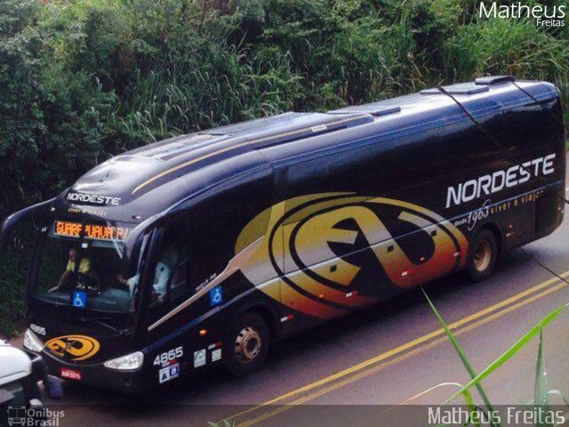 Expresso Nordeste 4865 na cidade de Nova Tebas, Paraná, Brasil, por Matheus Freitas. Número da foto: #4552706.