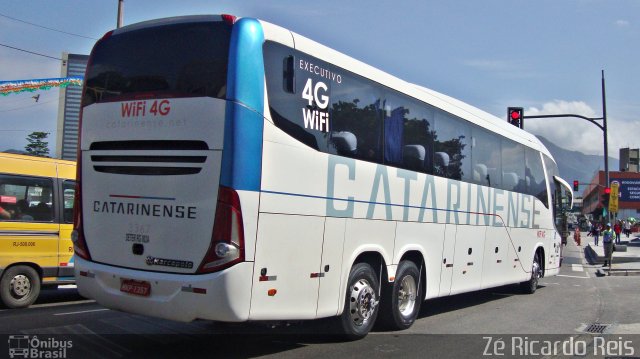 Auto Viação Catarinense 3367 na cidade de Rio de Janeiro, Rio de Janeiro, Brasil, por Zé Ricardo Reis. Número da foto: #4551515.