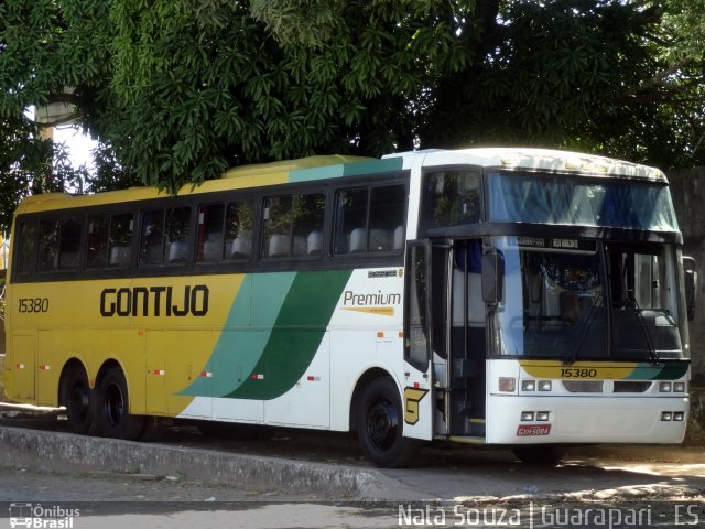 Empresa Gontijo de Transportes 15380 na cidade de Guarapari, Espírito Santo, Brasil, por Natã  Souza. ID da foto: 4554258.