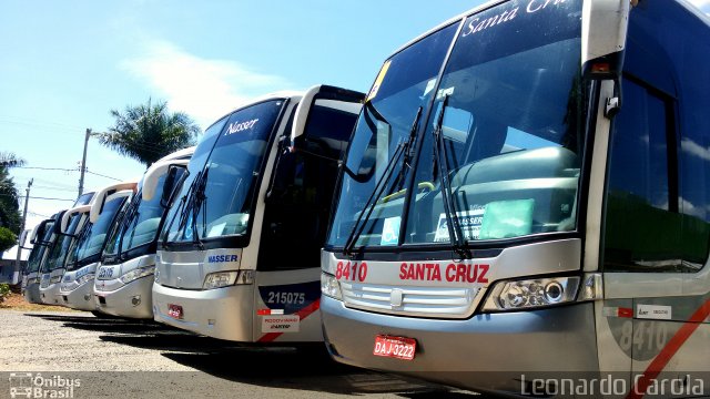 Viação Santa Cruz FROTA na cidade de Guaxupé, Minas Gerais, Brasil, por Leonardo Carola. ID da foto: 4554633.