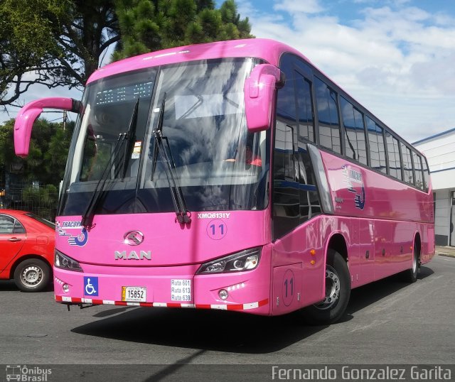 TRACOPA - Transportes Costarricenses Panameños 11 na cidade de Alto Paraíso de Goiás, Goiás, Brasil, por Fernando Gonzalez Garita. Número da foto: #4552981.