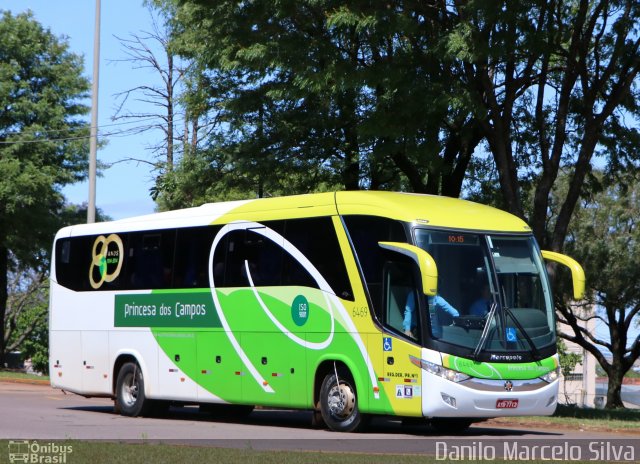 Expresso Princesa dos Campos 6469 na cidade de Cascavel, Paraná, Brasil, por Danilo Marcelo Silva. ID da foto: 4553767.