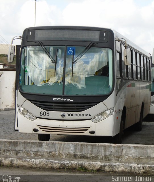 Borborema Imperial Transportes 608 na cidade de Recife, Pernambuco, Brasil, por Samuel Júnior. ID da foto: 4553569.