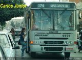 Guarany Transportes e Turismo 5535 na cidade de Goiânia, Goiás, Brasil, por Carlos Júnior. ID da foto: :id.