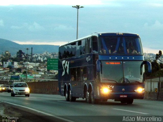 SH Transportes 2205 na cidade de Belo Horizonte, Minas Gerais, Brasil, por Adão Raimundo Marcelino. Número da foto: #4557661.