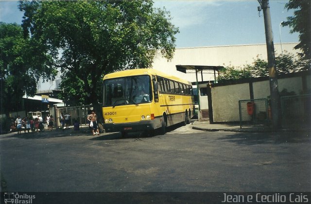 Viação Itapemirim 43001 na cidade de Rio de Janeiro, Rio de Janeiro, Brasil, por Jean Cais. ID da foto: 4555598.