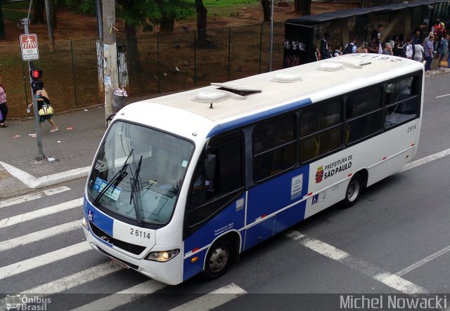 Transcooper > Norte Buss 2 6114 na cidade de São Paulo, São Paulo, Brasil, por Michel Nowacki. Número da foto: #4555714.