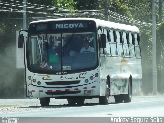 Transportes La Pampa S.A. 23 na cidade de Santa Cruz, Guanacaste, Costa Rica, por Andrey Segura Solís. Número da foto: #4556791.