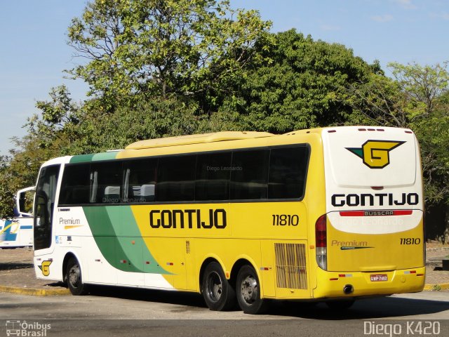 Empresa Gontijo de Transportes 11810 na cidade de São Paulo, São Paulo, Brasil, por Diego K420 . ID da foto: 4560146.