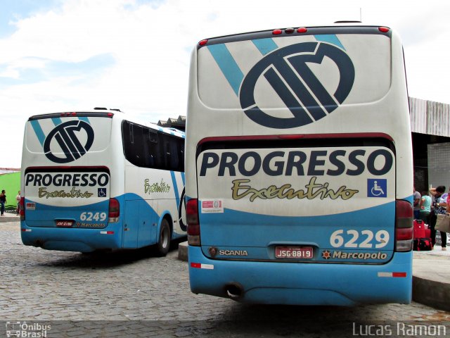 Auto Viação Progresso 6229 na cidade de Serra Talhada, Pernambuco, Brasil, por Lucas Ramon. ID da foto: 4558104.