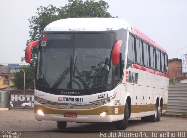 Expresso Itamarati 6384 na cidade de Porto Velho, Rondônia, Brasil, por Afonso de Sousa. Número da foto: #4559576.