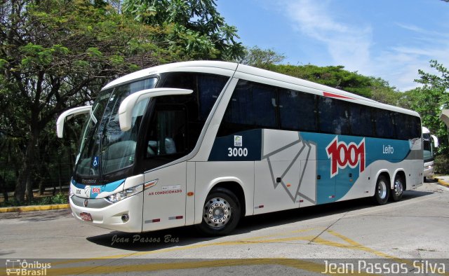 Auto Viação 1001 3000 na cidade de São Paulo, São Paulo, Brasil, por Jean Passos Silva. ID da foto: 4558492.