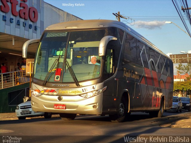 Rápido Campinas 11014 na cidade de Sorocaba, São Paulo, Brasil, por Weslley Kelvin Batista. ID da foto: 4558531.