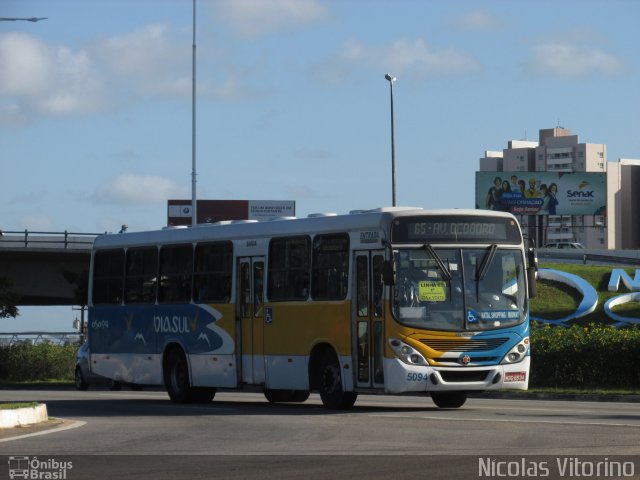 Via Sul TransFlor 05094 na cidade de Natal, Rio Grande do Norte, Brasil, por Nícolas Vitorino Lopes. ID da foto: 4560558.