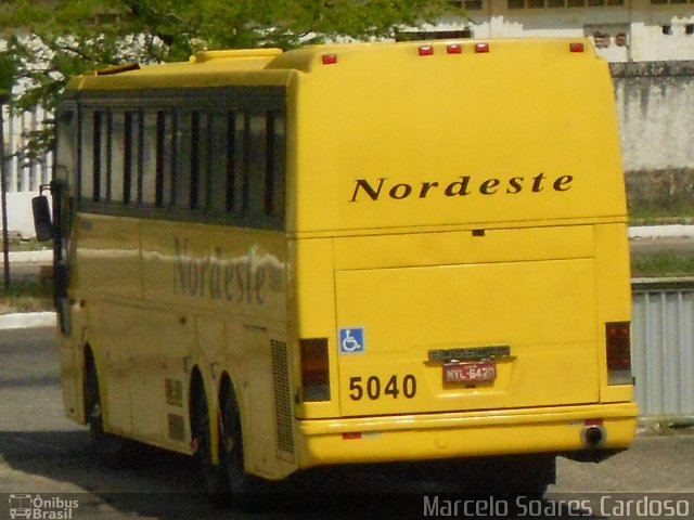 Viação Nordeste 5040 na cidade de João Pessoa, Paraíba, Brasil, por Marcelo Soares Cardoso. Número da foto: #4562182.