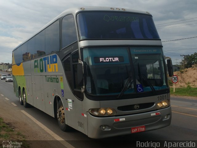 Flotur Turismo 1001 na cidade de Conselheiro Lafaiete, Minas Gerais, Brasil, por Rodrigo  Aparecido. Número da foto: #4560909.