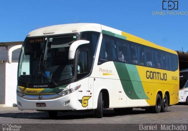 Empresa Gontijo de Transportes 18620 na cidade de Vitória da Conquista, Bahia, Brasil, por Daniel  Machado. Número da foto: #4561535.