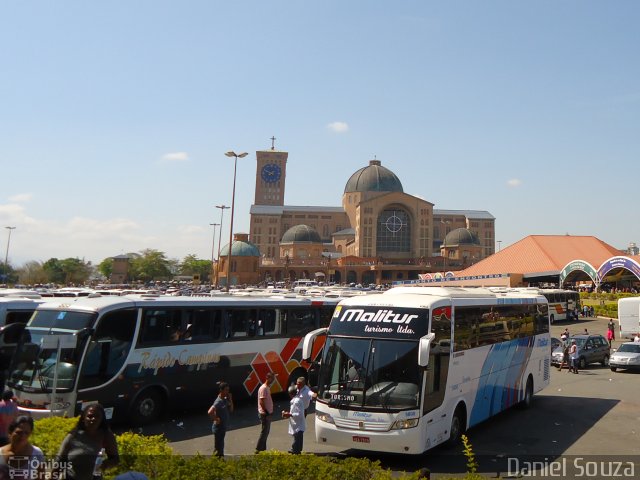 Malitur Turismo 5800 na cidade de Aparecida, São Paulo, Brasil, por Daniel Souza. ID da foto: 4561772.