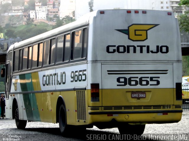 Empresa Gontijo de Transportes 9665 na cidade de Belo Horizonte, Minas Gerais, Brasil, por Sérgio Augusto Braga Canuto. ID da foto: 4565184.