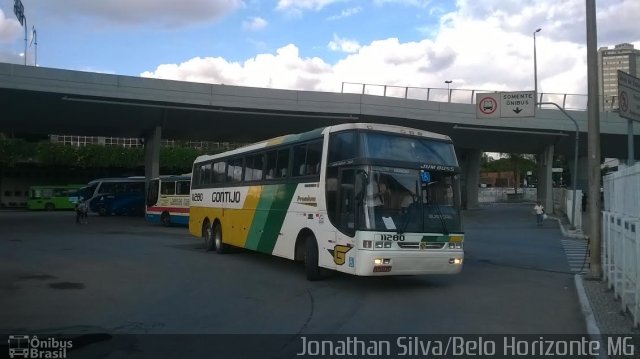 Empresa Gontijo de Transportes 11280 na cidade de Belo Horizonte, Minas Gerais, Brasil, por Jonathan Silva. ID da foto: 4563683.