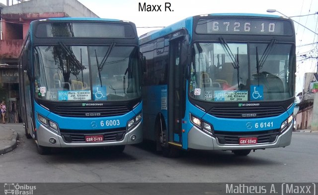 Transwolff Transportes e Turismo 6 6003 na cidade de São Paulo, São Paulo, Brasil, por Matheus Ariel. Número da foto: #4565124.