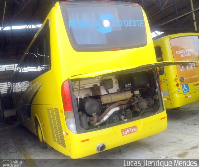 Transportes Coletivos Pérola do Oeste 5741 na cidade de Guarapuava, Paraná, Brasil, por Lucas Henrique Mendes. Número da foto: #4564638.
