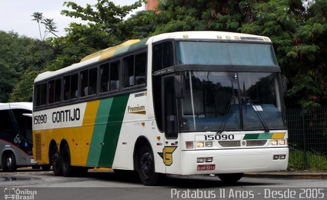 Empresa Gontijo de Transportes 15090 na cidade de São Paulo, São Paulo, Brasil, por Cristiano Soares da Silva. ID da foto: 4563980.