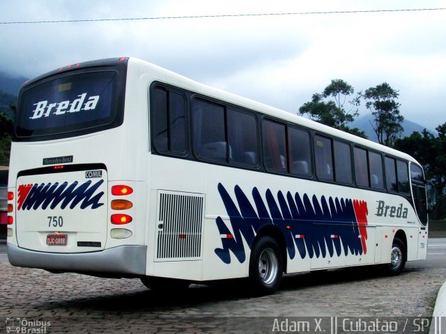 Breda Transportes e Serviços 750 na cidade de Cubatão, São Paulo, Brasil, por Adam Xavier Rodrigues Lima. Número da foto: #4564121.