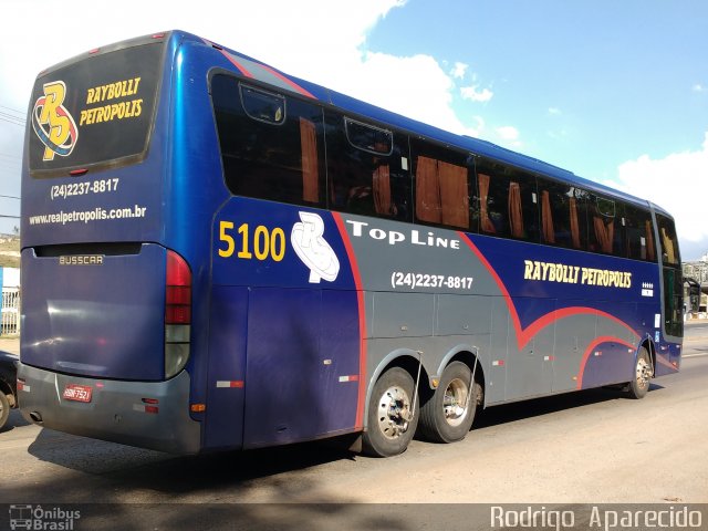 Raybollt Turismo 5100 na cidade de Conselheiro Lafaiete, Minas Gerais, Brasil, por Rodrigo  Aparecido. Número da foto: #4563399.